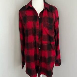 Hollister Oversized Flannel Shirt